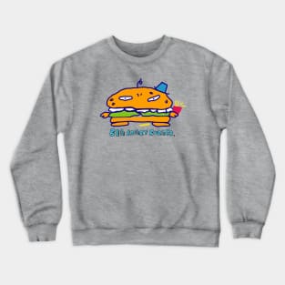 Big Angry Burger Crewneck Sweatshirt